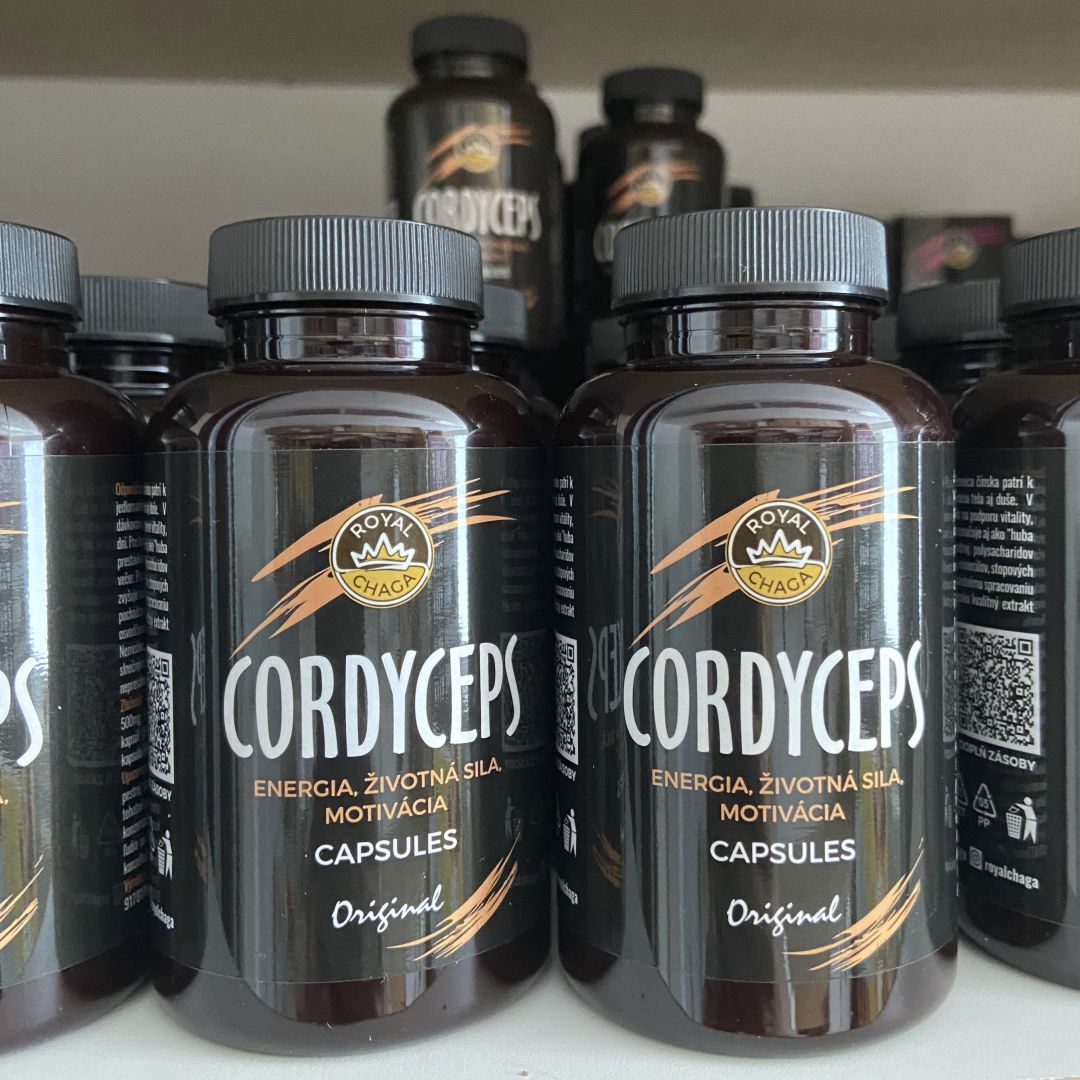 Cordyceps kapsuly