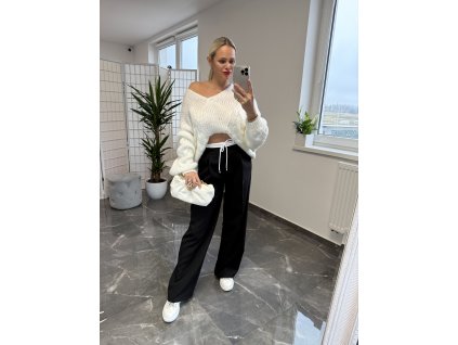 Voľné nohavice Kenny čierna