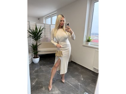 Šaty Sinea béžová