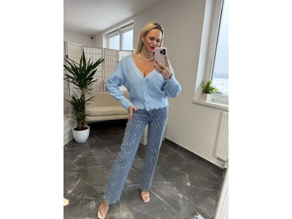 Svetrík Noddy modrá