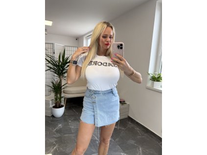 Tričko Jadore biela