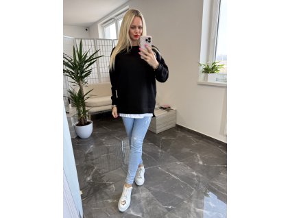 Mikina Tarsi čierna