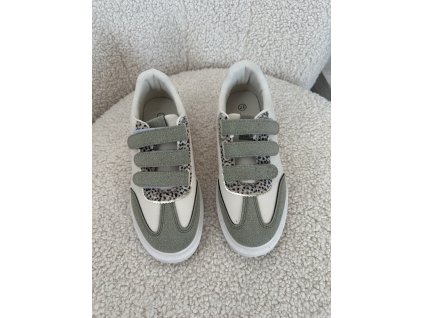 Tenisky Diallo army zelená