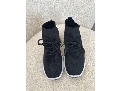 Ponožkové tenisky Bobey čierna