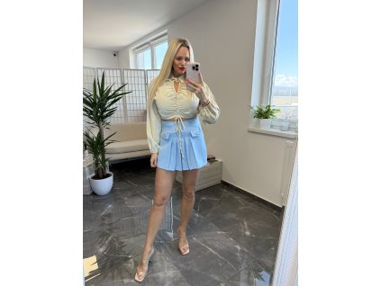 Skort Sharon modrá