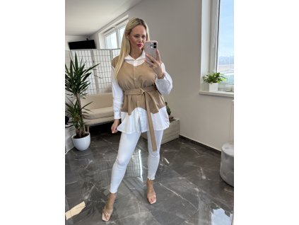 Košeľa s opaskom Souza