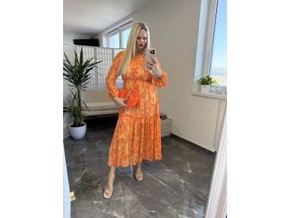 Kvetované šaty Adal