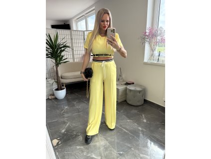 Komplet crop top + nohavice Risso