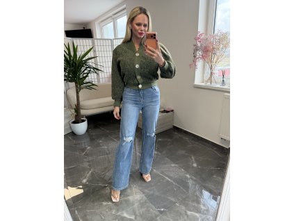 Chlpatý svetrík na gombíky Sprinkles