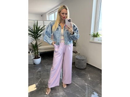 Rifľová bunda s nazberaným rukávom Linex