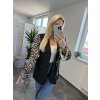 Sako s leopardím rukávom Kawla