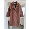 Kabát Stefio tm. hnedá