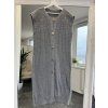 Pletené šaty Rabbe sivá