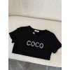 Tričko Coco čierna