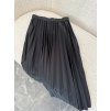 Plisovaná sukňa Chios čierna
