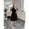 Plisovaná sukňa Chios čierna