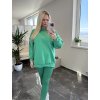 Komplet mikina + legíny Diaz zelená