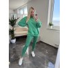 Komplet mikina + legíny Diaz zelená