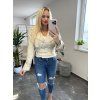 Koženkova bunda Rafa béžová