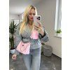 Koženkova bunda Lloria sivá