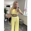 Komplet crop top + nohavice Risso