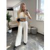 Komplet crop top + nohavice Risso