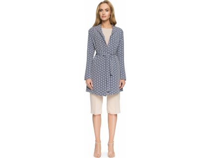 Style kabát MM-112789 modrá