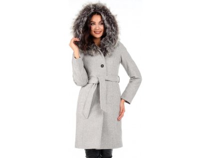 Reve kabát MM-104815 šedá