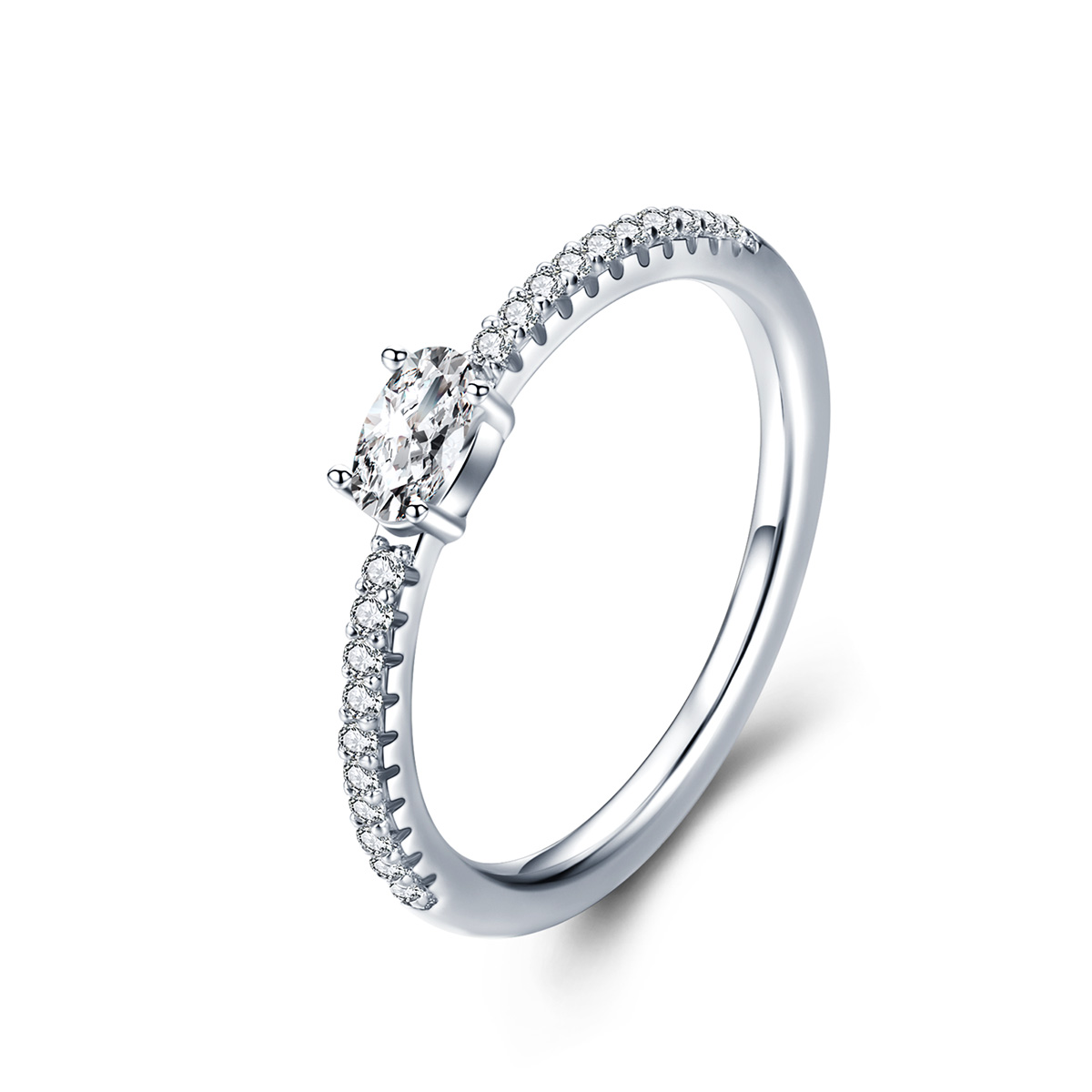 Royal Fashion prsten Třpytivá elegance SCR524 Velikost prstenu: 54,4 mm