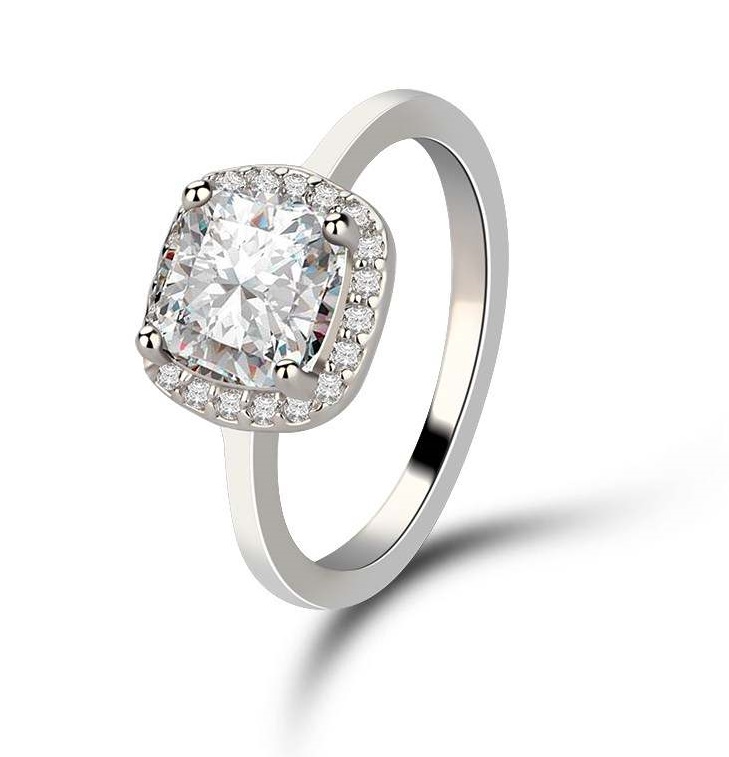 Emporial stříbrný rhodiovaný prsten Královská elegance MA-SOR1539-SILVER Velikost: 5 (EU: 49-50)