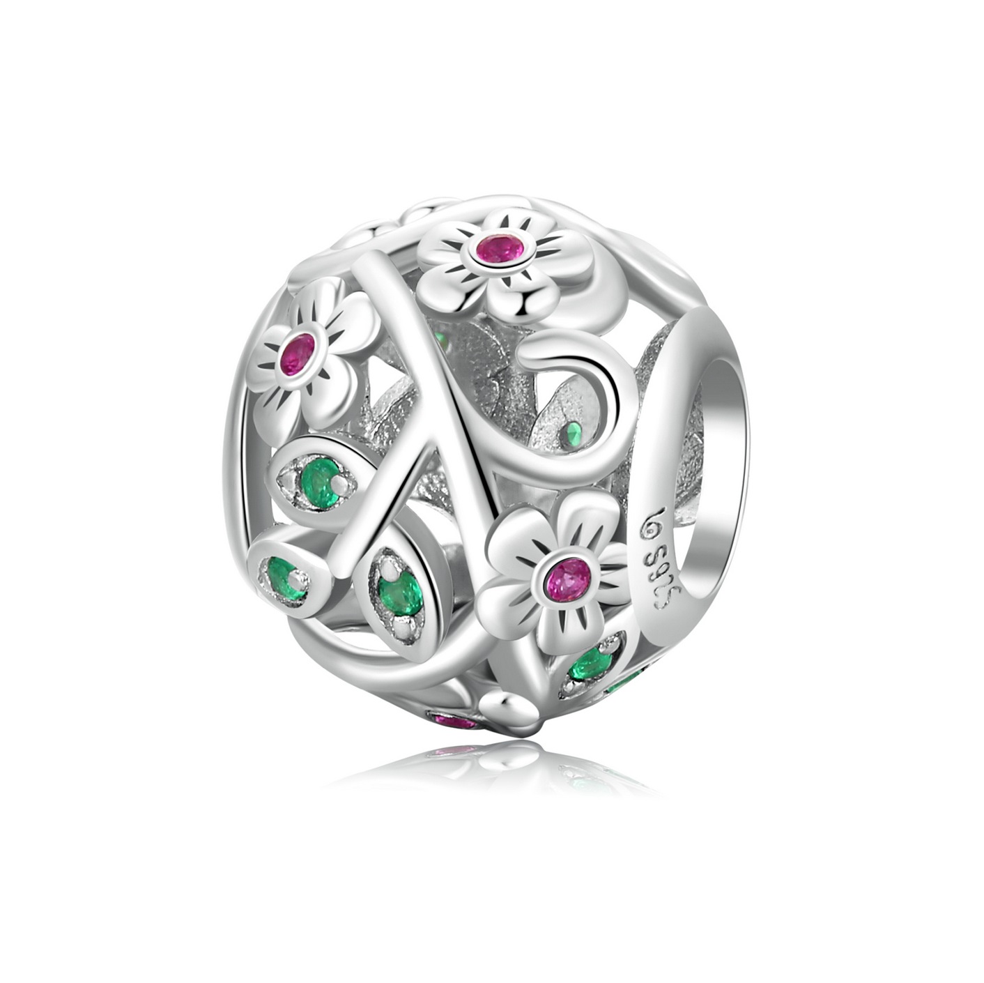 Royal Fashion stříbrný přívěsek Zahrada snů BSC551