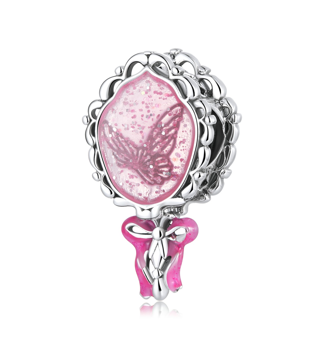 Royal Fashion stříbrný přívěsek Kouzelné zrcadlo SCC2205