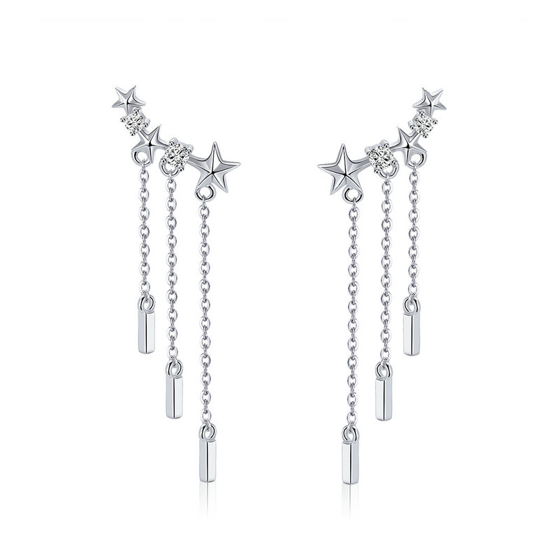 Royal Fashion náušnice Padající hvězdy SCE399