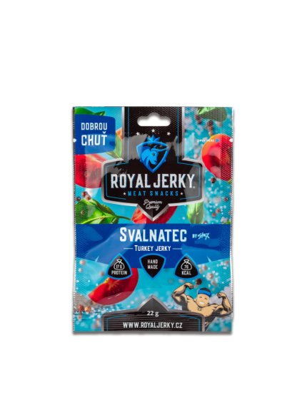 Svalnatec by Stejk (krůtí sušené maso s mořskou solí, rajčaty a bazalkou) 22g