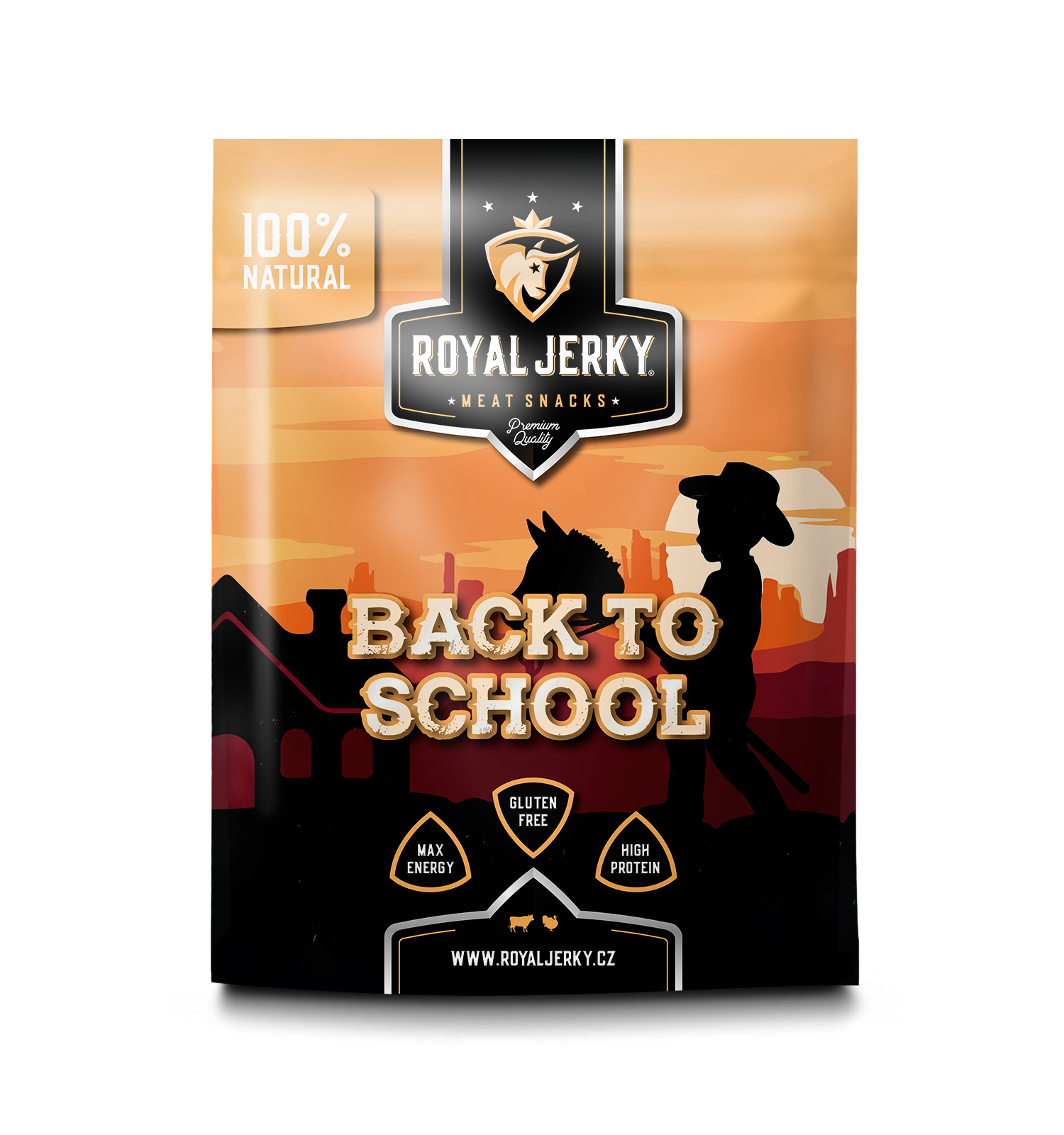 Royal Jerky Back to school (6x jerky + 1x ponožky)