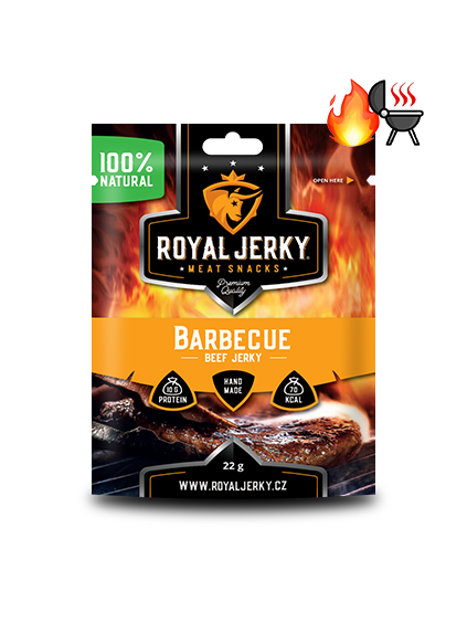 Levně Royal Jerky beef Barbecue 5x22g Gramáž: 40 g