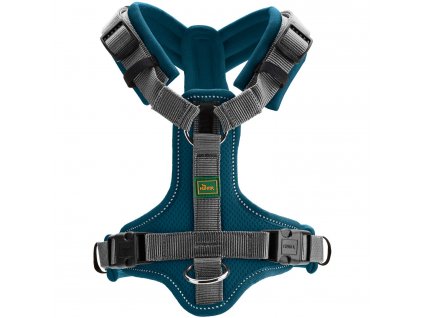 Postroj Maldon - modro-zelená/šedá