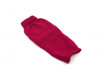 Lehký MERINO svetr s roláčkem - růžový