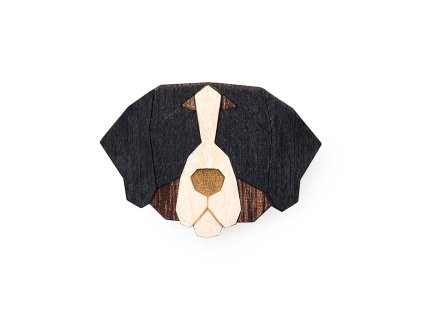 0 St. Bernard brooch cover