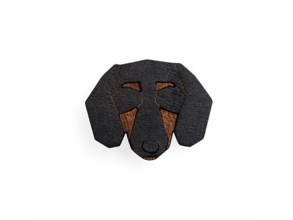 0 dachshund brooch