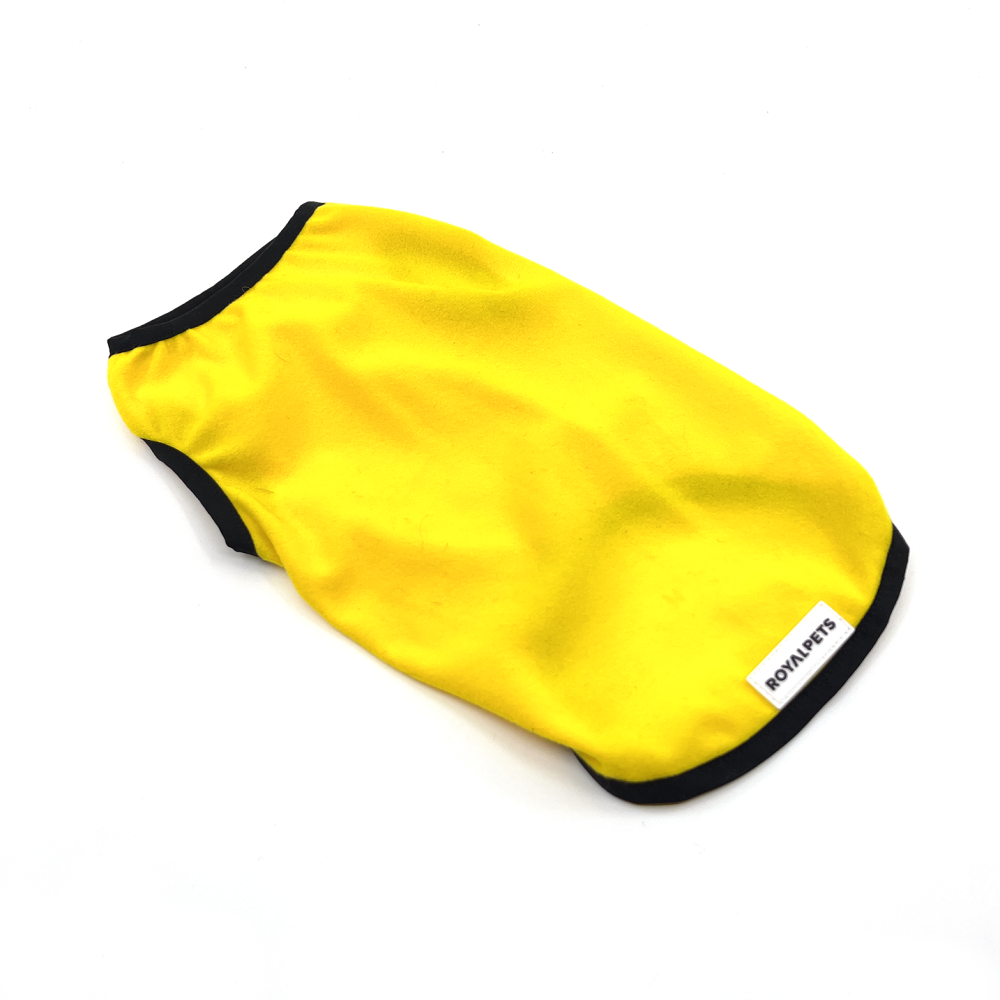 Lehká mikina - zářivě žlutá Velikost: XL