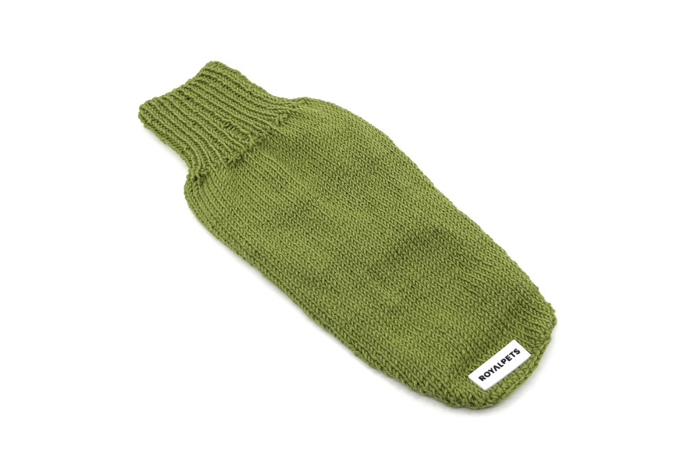 Lehký MERINO svetr s roláčkem - limetka Velikost: XL