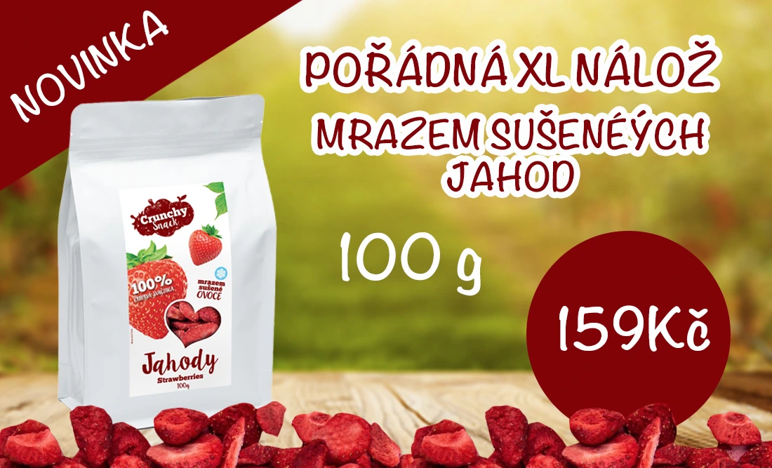 JAHODY 100G