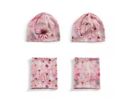 Čiapka a nákrčník, gerbera