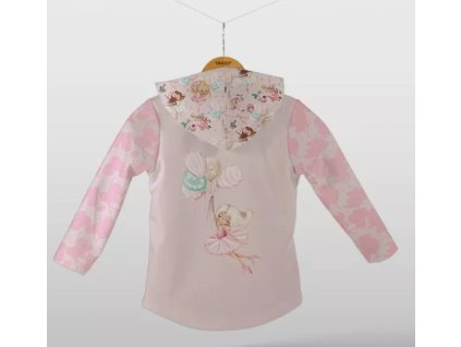 Dievčenský set softshellová bunda a nohavice s fleecom, tanečnice ružové