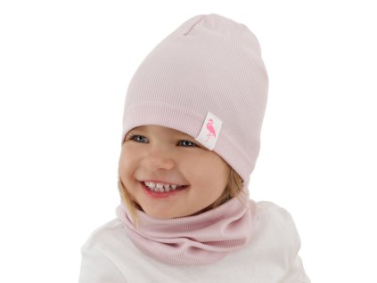 Čiapka a tunel, ružová, Rumilla