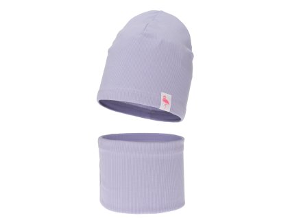 Čiapka a tunel, fialová, Rumilla