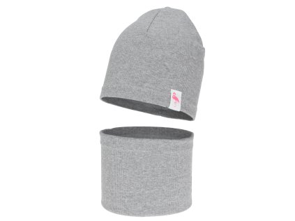 Čiapka a tunel, sivá, Rumilla