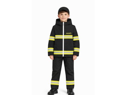 Chlapčenská bunda a nohavice hasiči