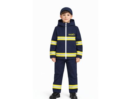 Chlapčenská bunda a nohavice hasiči